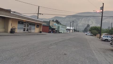 Ghost Town Ashcroft in British Columbia, Canada