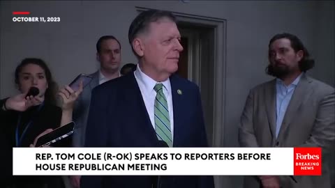 BREAKING NEWS- Tom Cole Asked If Someone Other Than Jim Jordan Or Steve Scalise Could End Up Speaker