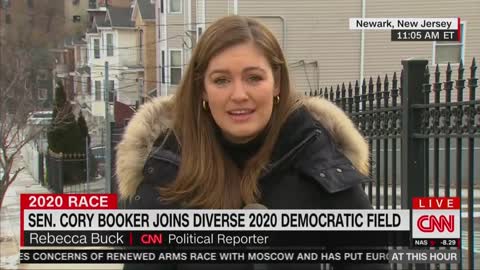 CNN's "I Love Cory Booker" Fest via "journalist" Rebecca Buck