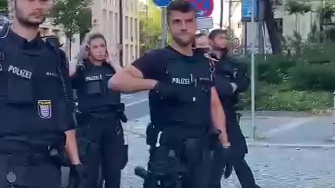 Polizeiwillkür in Frankfurt, 06.08.2022