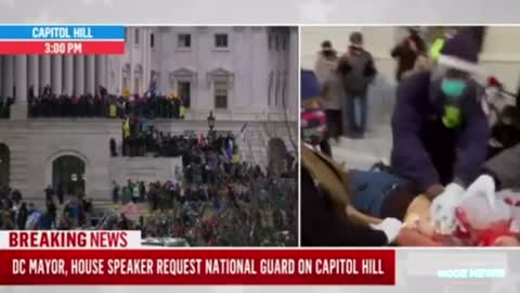 How Hollywood & Homeland Security Staged The Capitol Protest