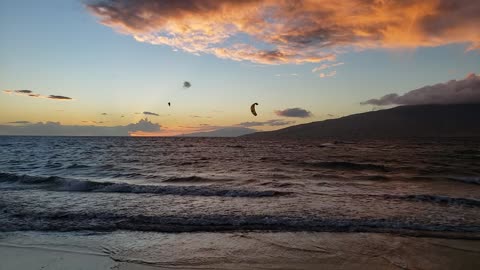 Kiteboarder's Sunset