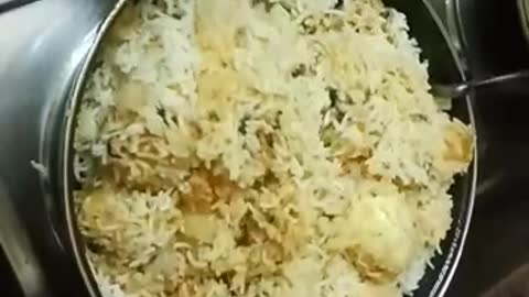 Home made biryani