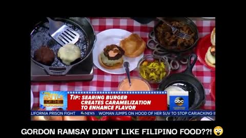 GORDON RAMSAY DIDN'T LIKE FILIPINO FOOD??!😲