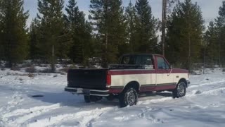 Young sons first truck