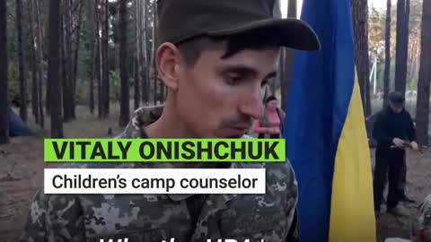 Ukrainian Nazi have been brainwashing young kids since 1990s