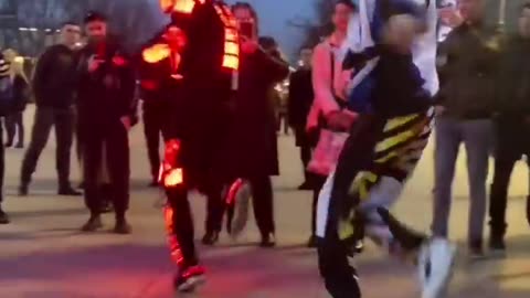 Viral dance video