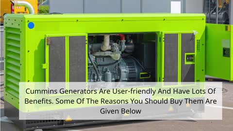 Are Cummins Diesel Generators the Best Option to Buy