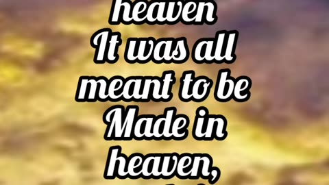 "Made in Heaven" -Freddie Mercury (1985)-versione short