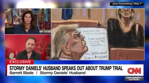 Stormy Daniels' husband reacts to her experience in court CNN News