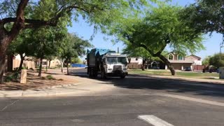 Truck 2179 driving bye.