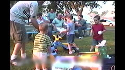 Precocious T-Ball Boy Line Drives Plastic Baseball At Grandma's Face