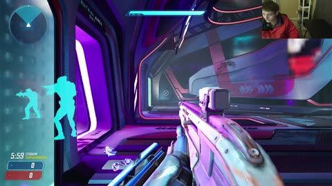 Splitgate Online Multiplayer Match #5 On Xbox One With Live Commentary