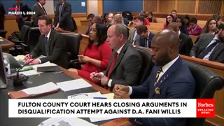 BREAKING NEWS: Fani Willis Arrives At Disqualification Hearing As State's Attorney Defends Her