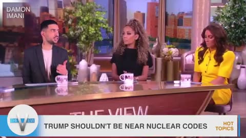 Damon Imani-Despite three ongoing wars under Biden, The View ladies still claim that Trump is...