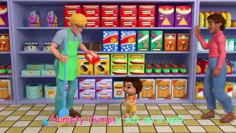 Humpty Dumpty Grocery Store | Cocomelon Nursery Rhymes & Kids Song