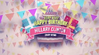 Happy Birthday Crooked Hillary!