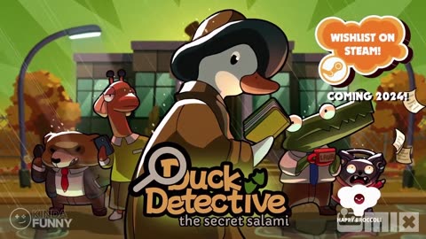 Duck Detective_ The Secret Salami - Official Trailer _ The MIX x Kinda Funny Spring Showcase 2024