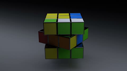 Blender Rubik's Cube