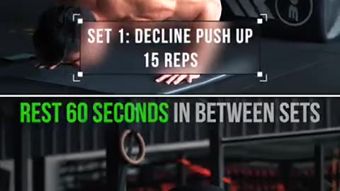 No Equipment Chest + Triceps + Abs Routine!