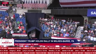 President Donald J. Trump in Wilkes-Barre, PA