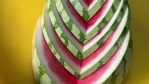 Watermelon cutting