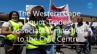 Traders Association marched to the Civic Centre