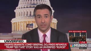 MSNBC trashes James Comey for pushing debunked 'pee tape' rumor