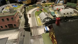 Libertyville model O guage train layout design 2021