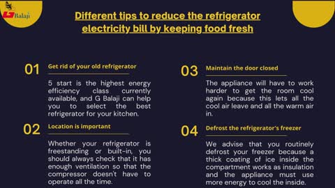 Simple Ways to Reduce the Power Consumption of a Refrigerator