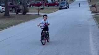 Learning to ride a bike