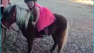 The three-year-old Girl Has Never Given Up. | A Life Lesson To Learn.