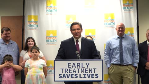 Governor Ron DeSantis Highlights Monoclonal Antibody Success in Pasco County