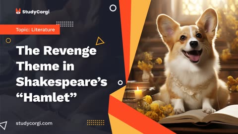 The Revenge Theme in Shakespeare’s “Hamlet” - Essay Example