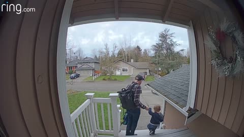 Son Learned Quickly That Mom Can See Him Through Their Ring Video Doorbell | RingTV