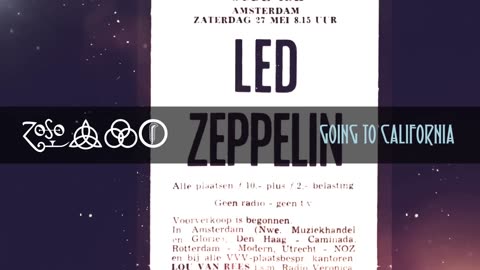 Led Zeppelin - Going to California