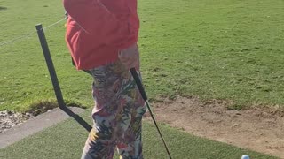 Mom Tries Golf