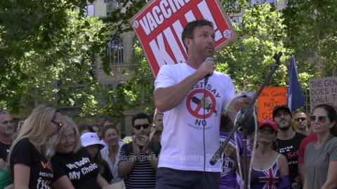 Dr Andrew Katelaris - Millions March - Sydney - 20th February 2021