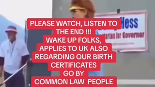 Crimes Against Humanity ~ Lies: Birth Certificates, US Corporation