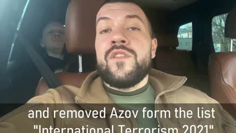 Japan apologizes to Azov battalion, takes them of the Intl Terrorism list. Azov's reaction