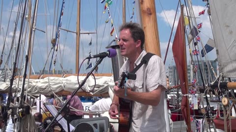 Plymouth Barbican Classic boat Rally 2020. music in the Ocean City Marcus Hicks and friends 2