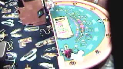 Cruise ship accident from inside casino camera
