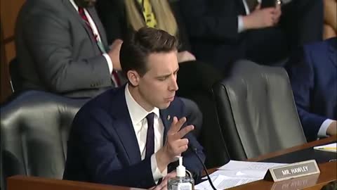 Senator Josh Hawley (R) Delivers Closings on radical-leftist kbj