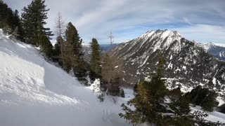 Man Has Close Call with Avalanche