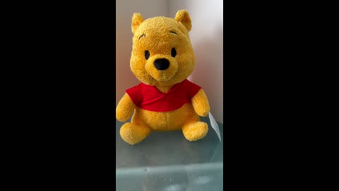 Disney Parks Winnie the Pooh Weighted Emotional Support Plush Doll #shorts