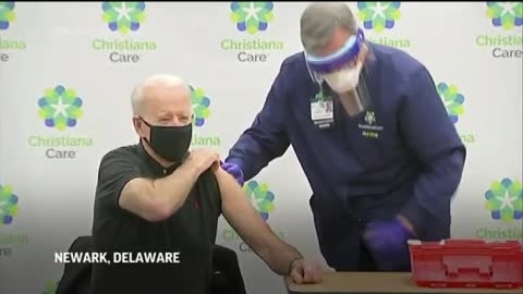 Joe Biden reçoit sa 2e dose du vaccin Covid-19 (remix) (VOST)