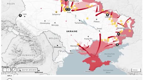 Frontline in the Ukrainian Russian War