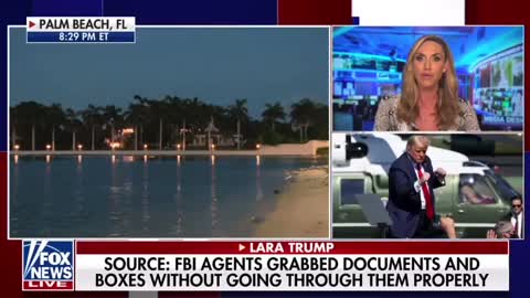 BREAKING - LARA TRUMP CONFIRMS FBI RAIDED MAR-A-LAGO