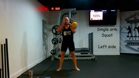 Kettlebell workout 8