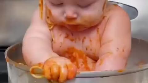 Hungry baby video| cute baby video|